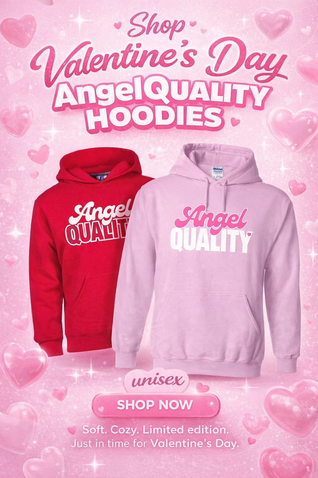 Valentine Hoodies