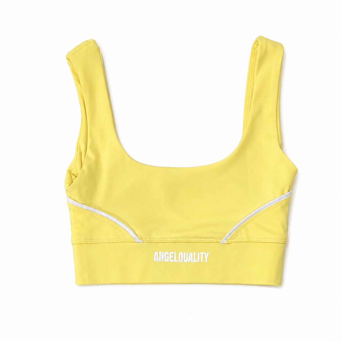 Pastel Yellow Sports Bra
